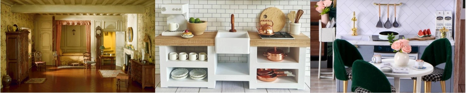 Sheena's Dolls Houses & Miniatures - Miniature Dolls Houses